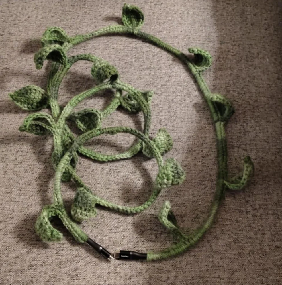 Vine charging cord cover