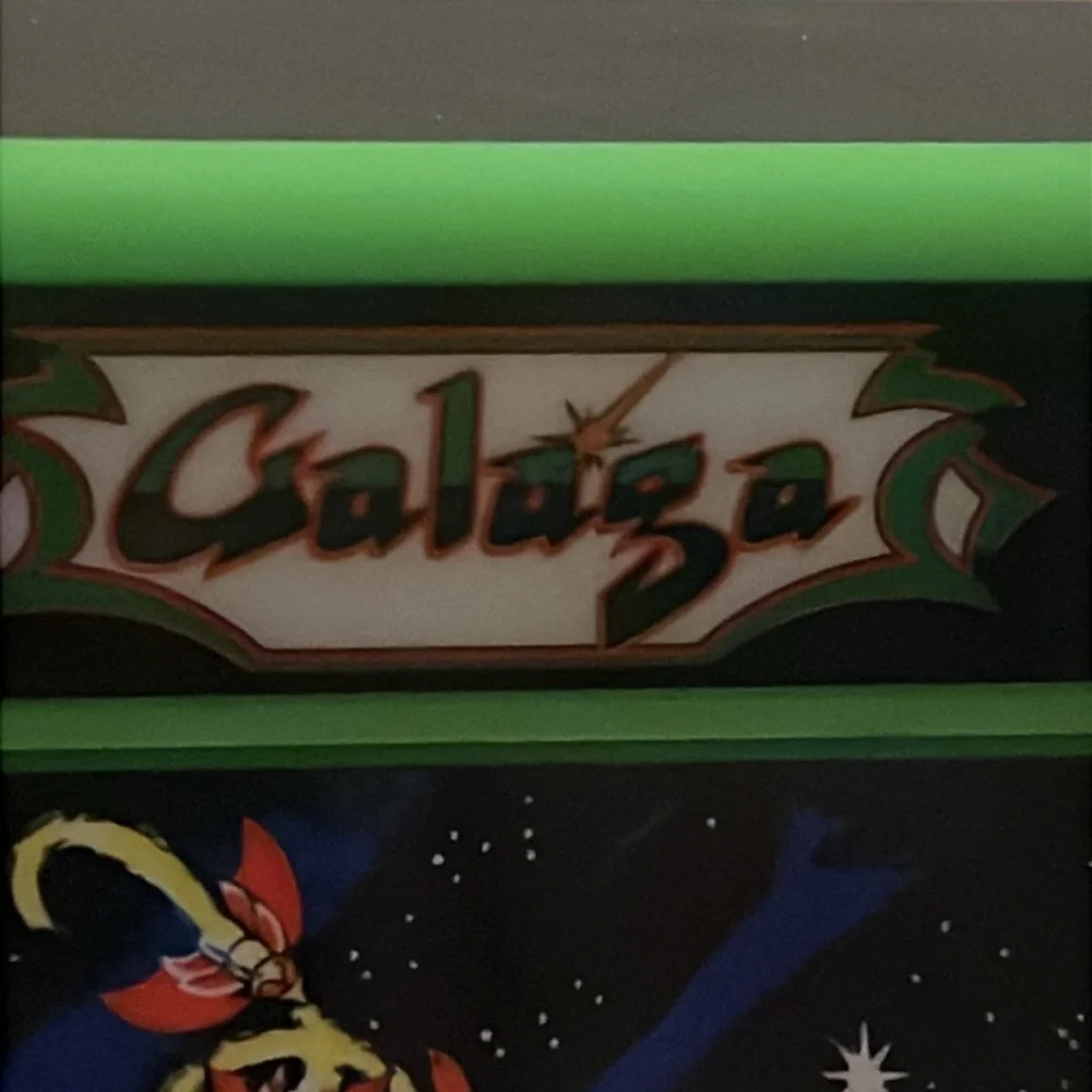 Arcade Galaga Mini Arcade Machine - Green