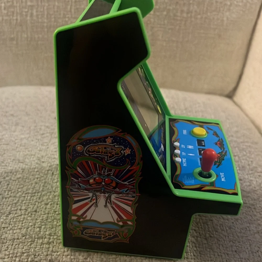 Arcade Galaga Mini Arcade Machine - Green