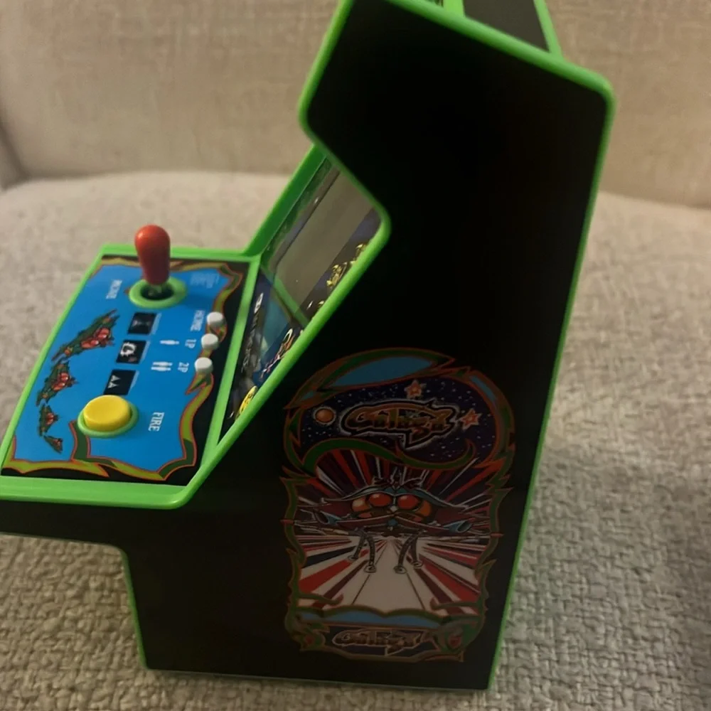 Arcade Galaga Mini Arcade Machine - Green