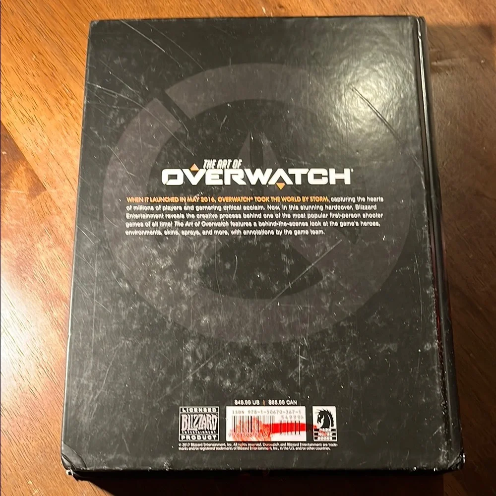 The Art of Overwatch Hardcover Book