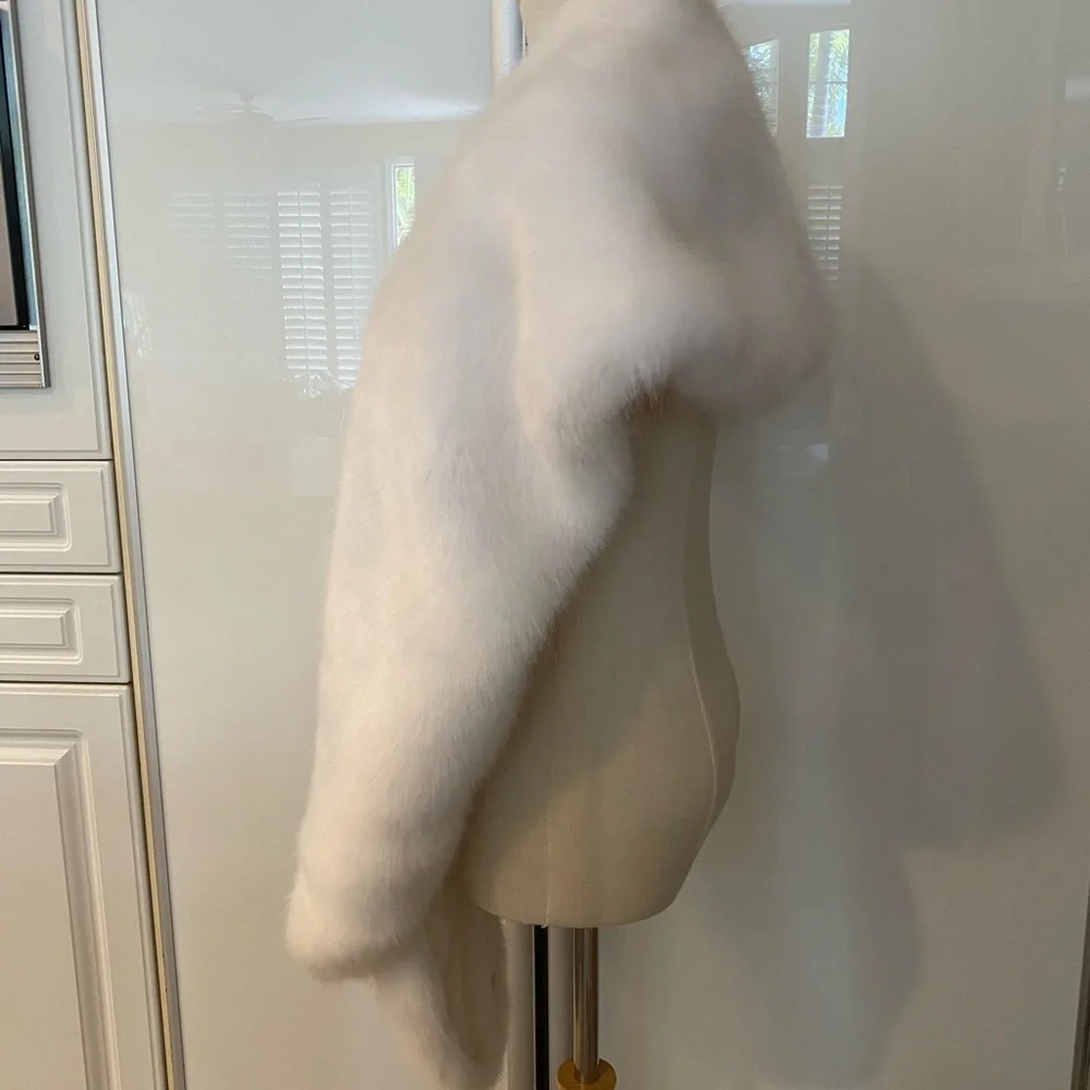 COPY - Restoration Hardware Luxury Faux Fur Shrug