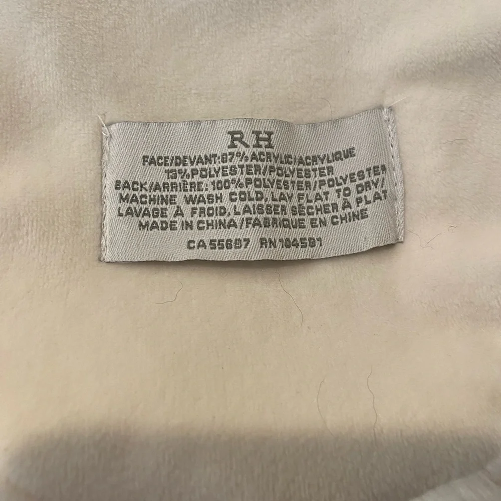 COPY - Restoration Hardware Luxury Faux Fur Shrug
