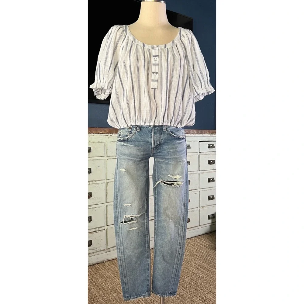 Anthropologie button bodice