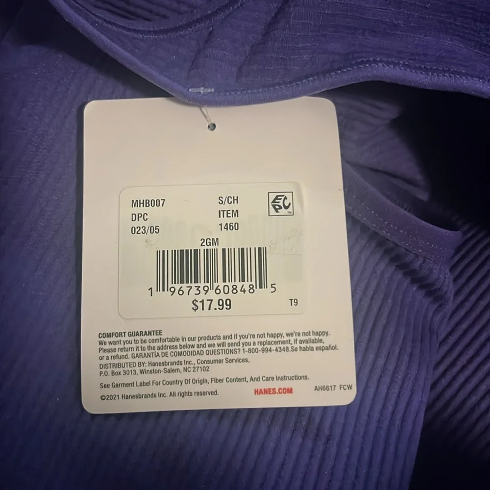 Hanes seamless cover under