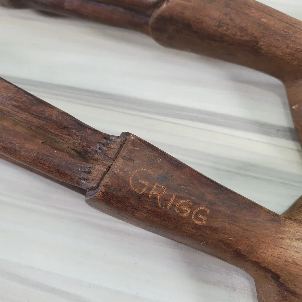 Handcrafted carved wood