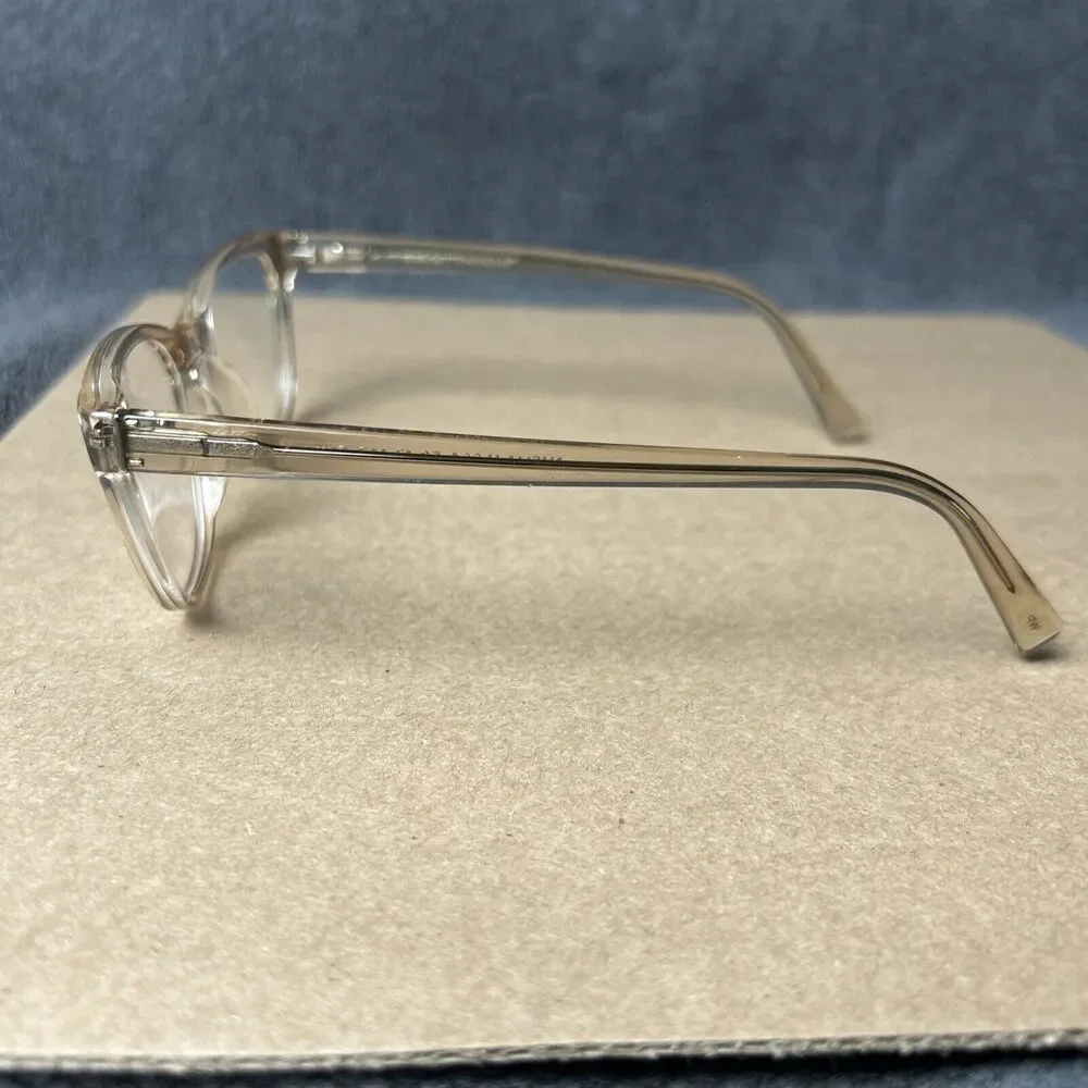 Warby Parker Eyeglasses Amelia M 664 Clear Gold 50-17-142.    G45
