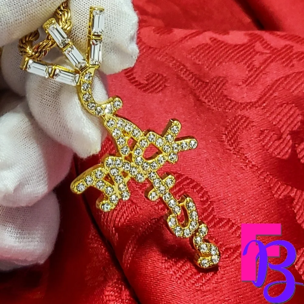 Cactus Jack Pendant and Chain