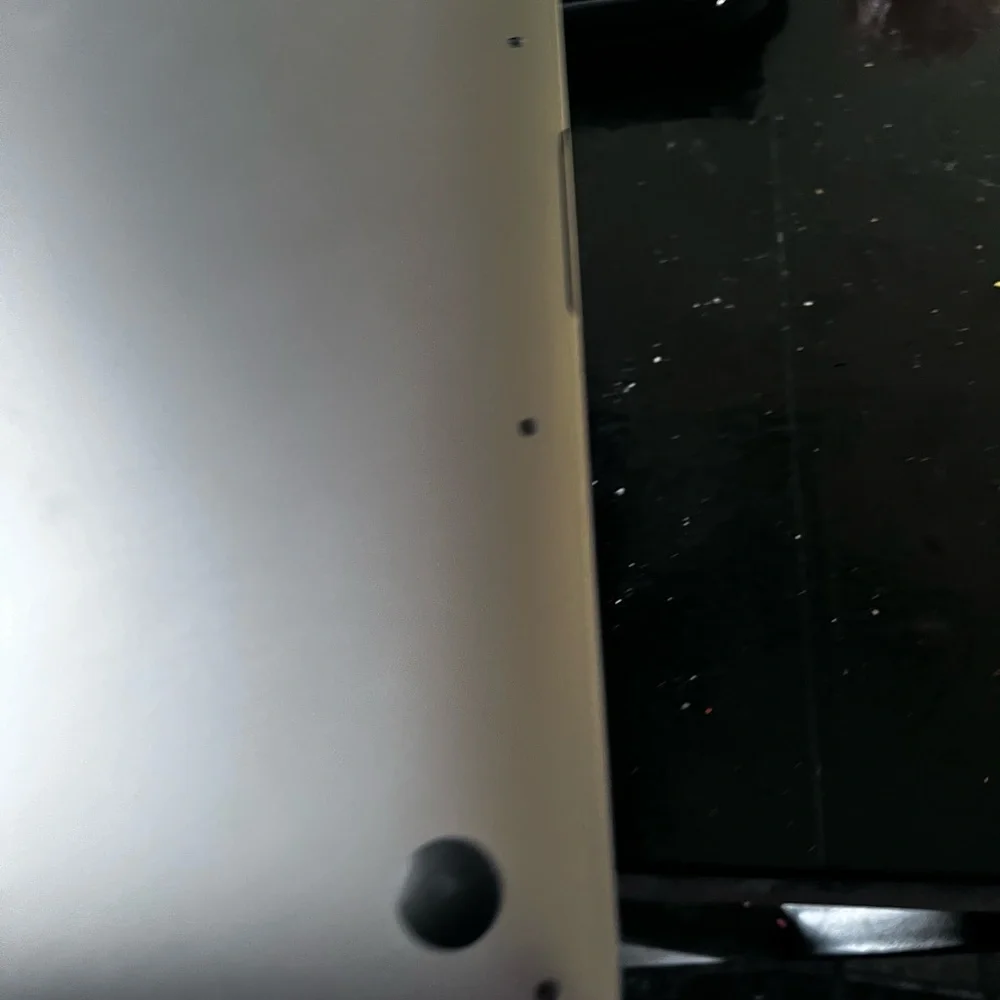 Apple Silver Laptop with Modern Slim Design and Vibrant Display