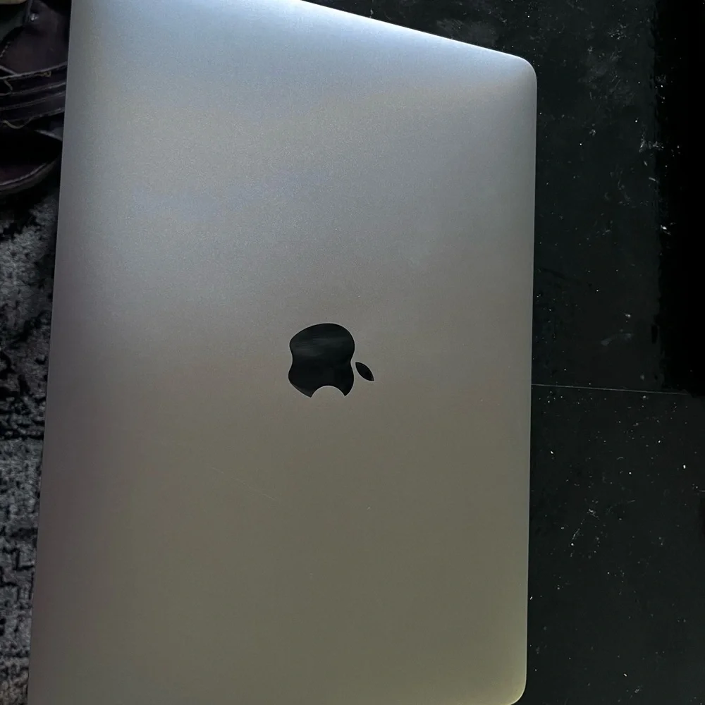Apple Silver Laptop with Modern Slim Design and Vibrant Display