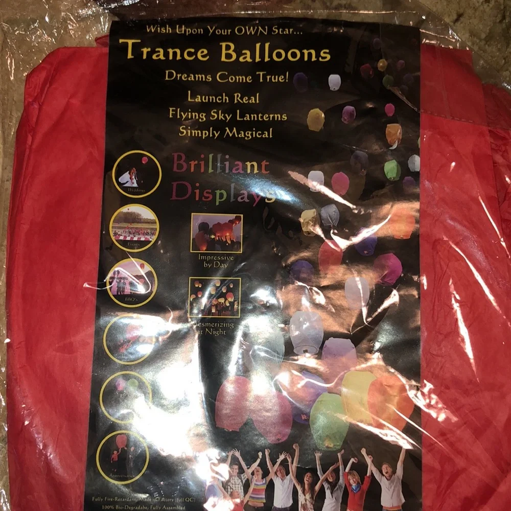 Trance Balloons sky lanterns