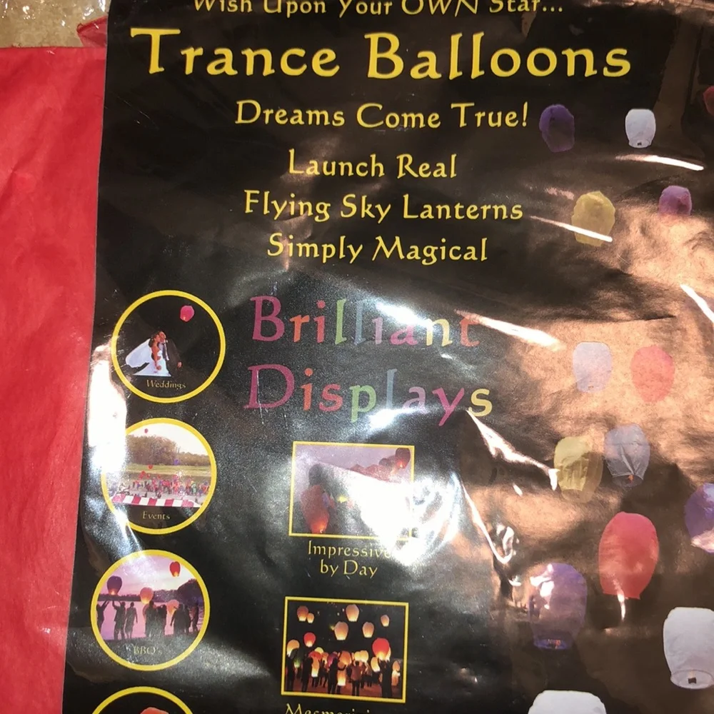 Trance Balloons sky lanterns