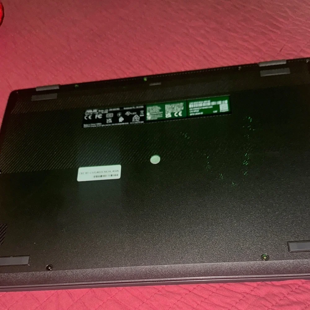Sleek Black Laptop