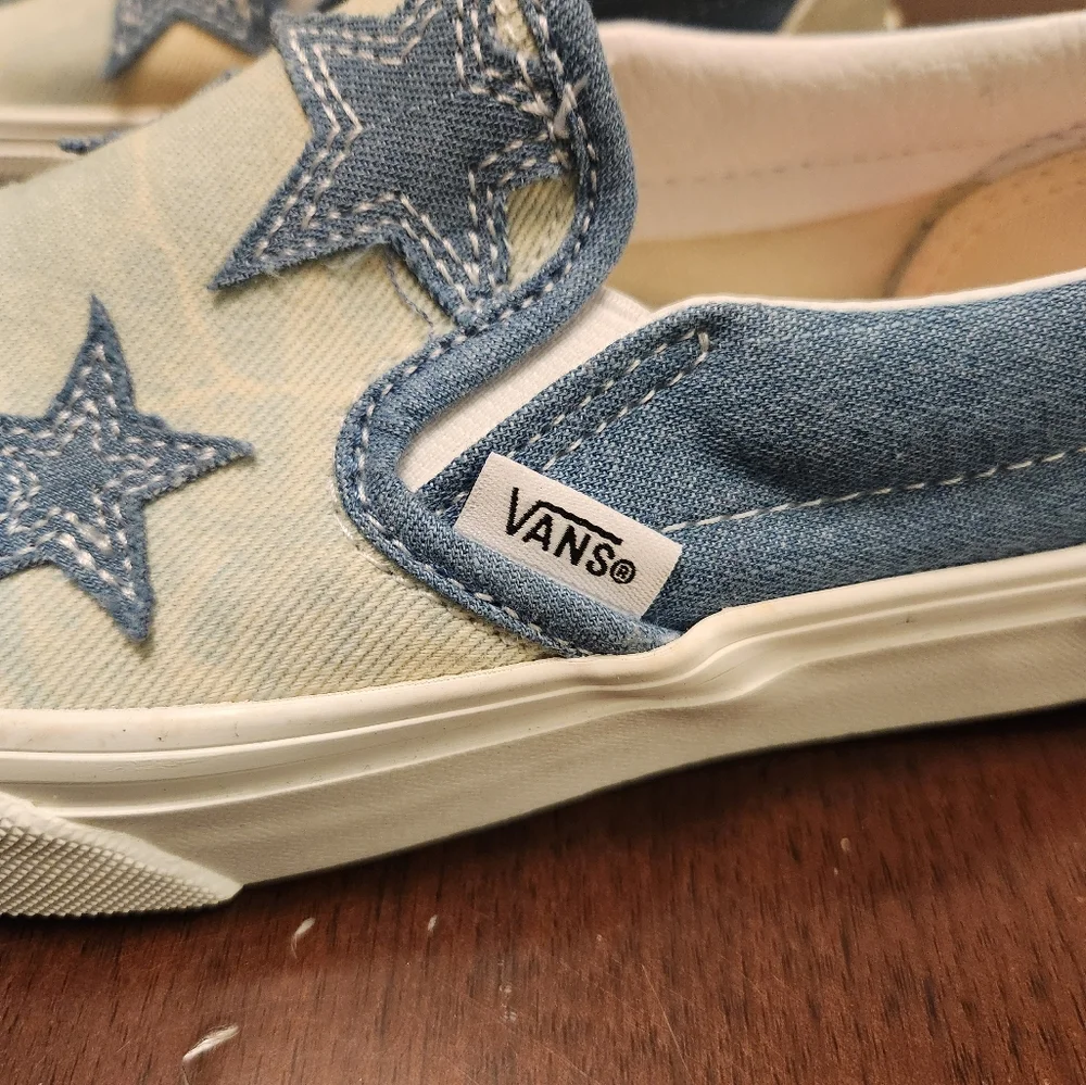 Vans slip blue