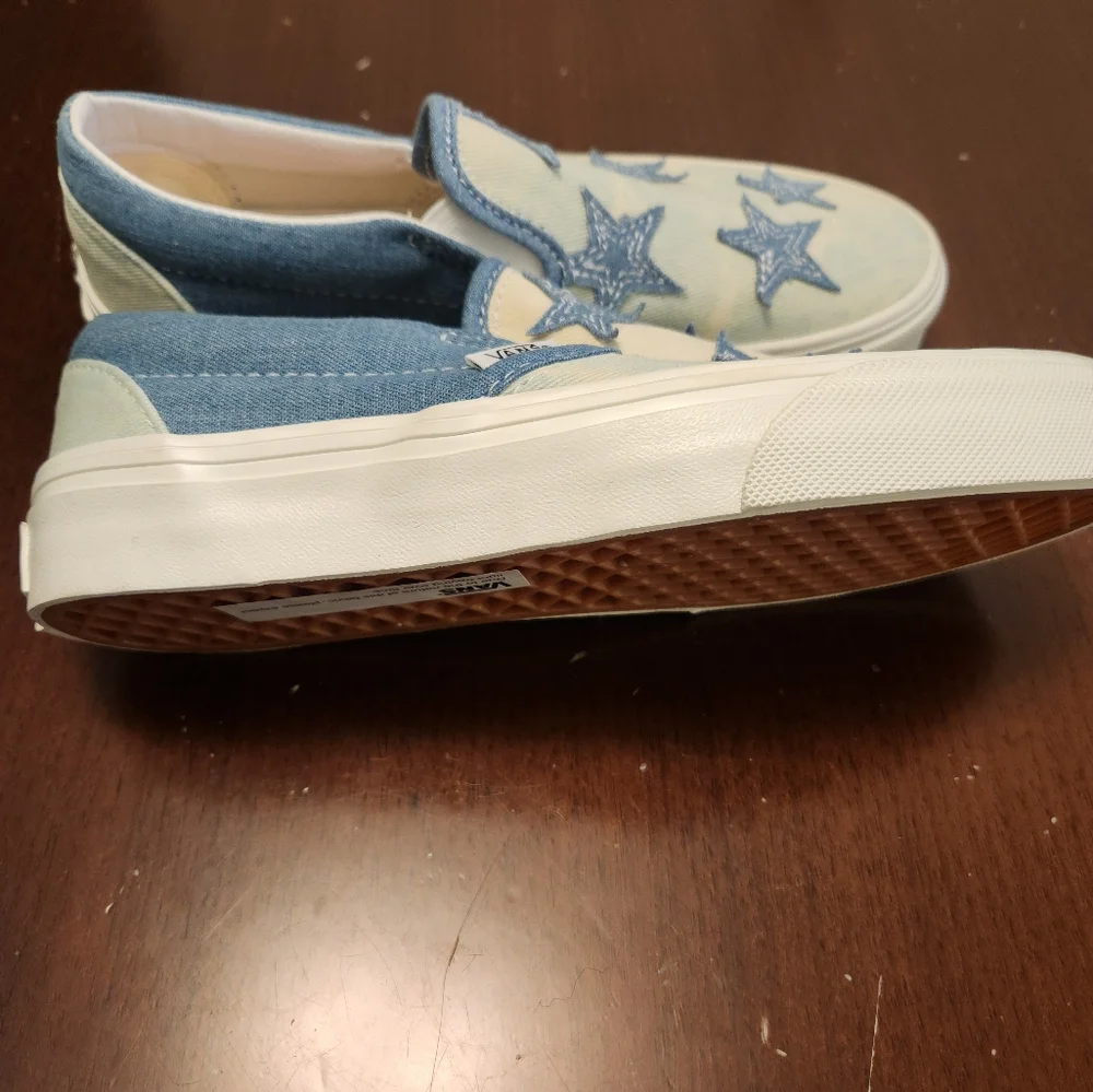 Vans slip blue