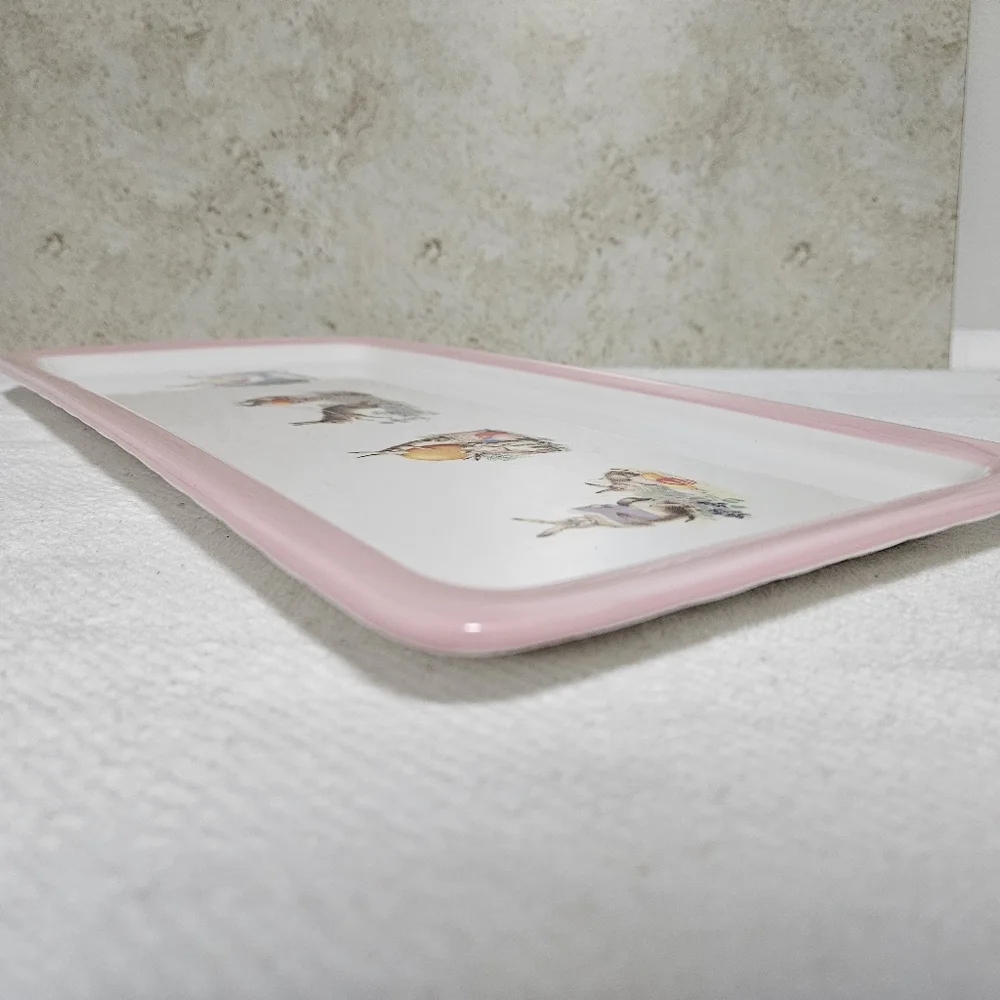 Williams Sonoma Ceramic Easter Bunny Graphic Serving Tray
