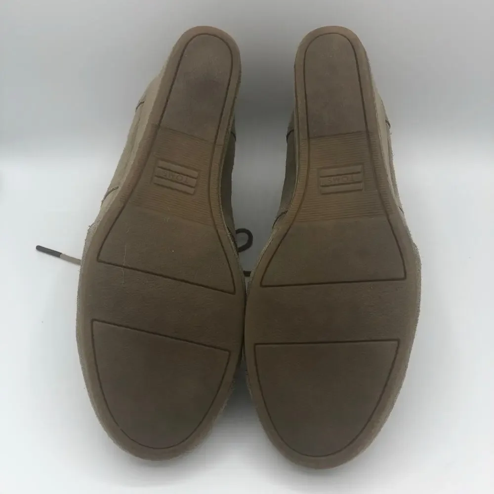 Toms suede size 1347
