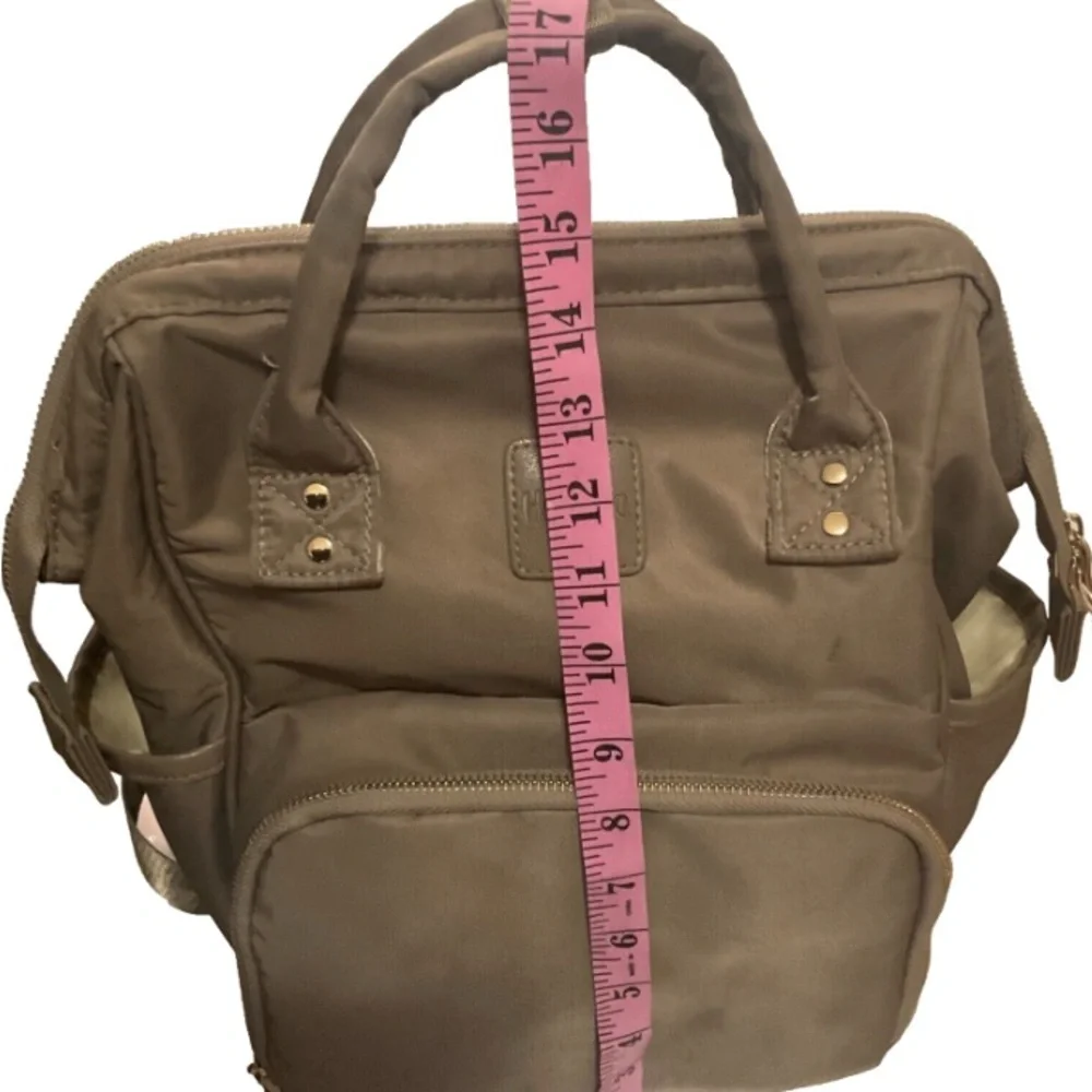 HaloVa Diaper Backpack with Stroller Straps Insulated, Many Compartments