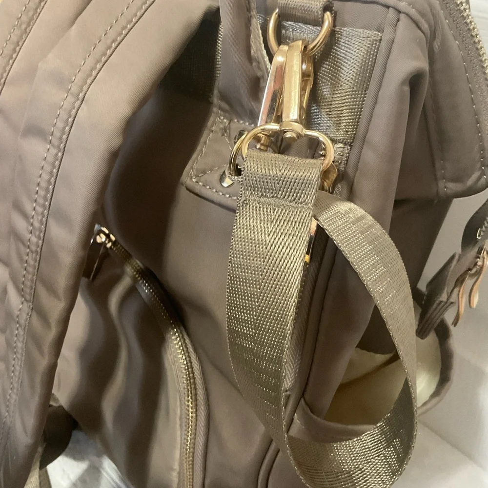 HaloVa Diaper Backpack with Stroller Straps Insulated, Many Compartments