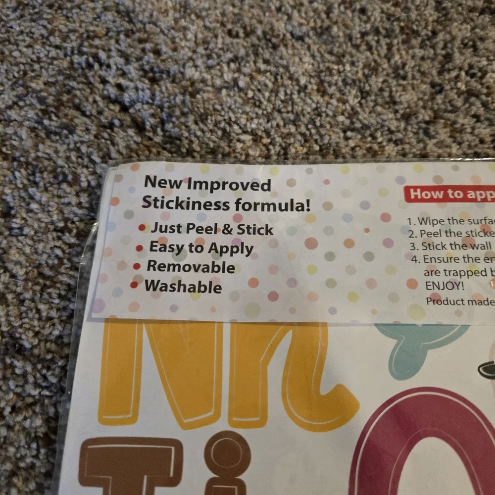 N/A alphabet wall