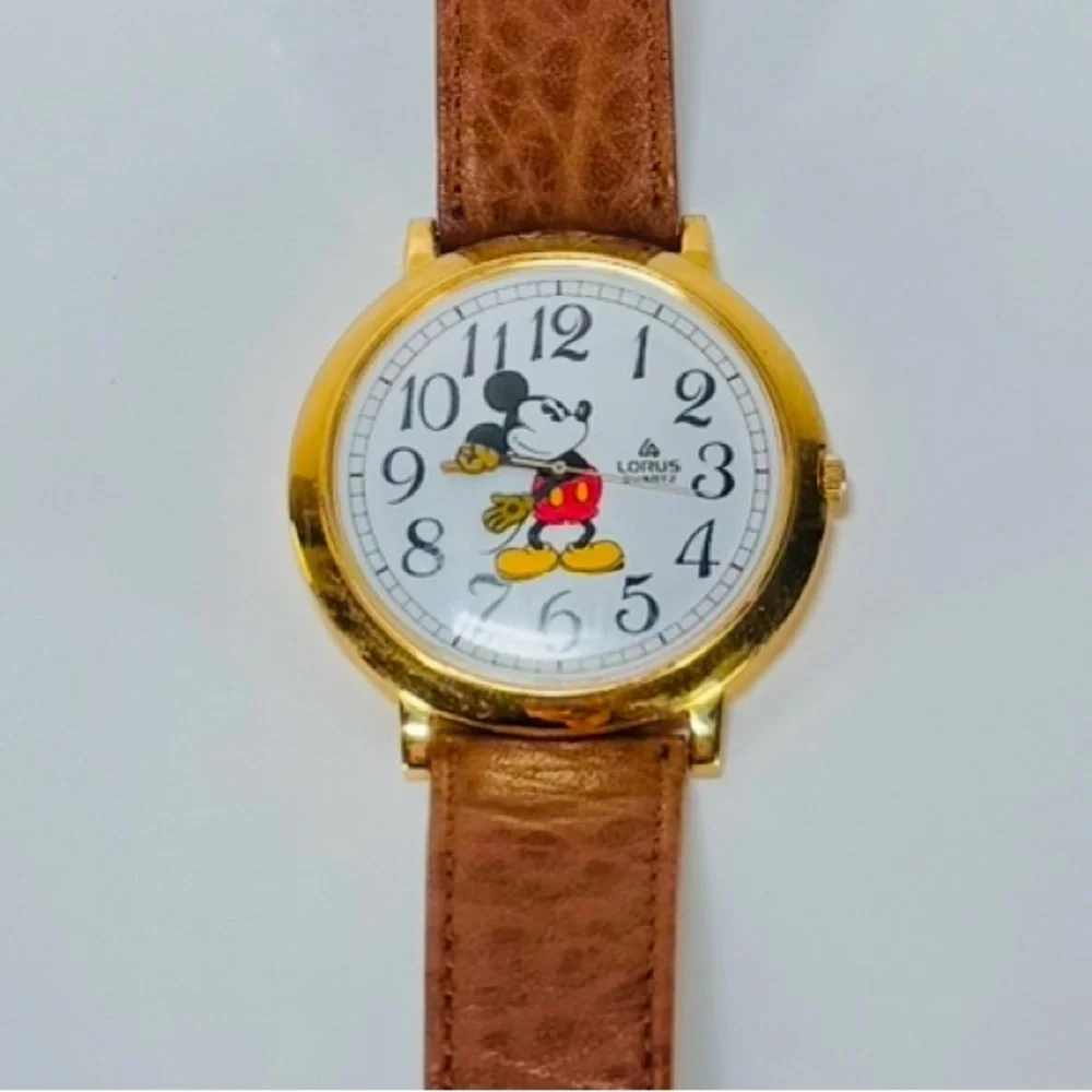 Vintage Disney Mickey Mouse Lorus Quartz Watch
