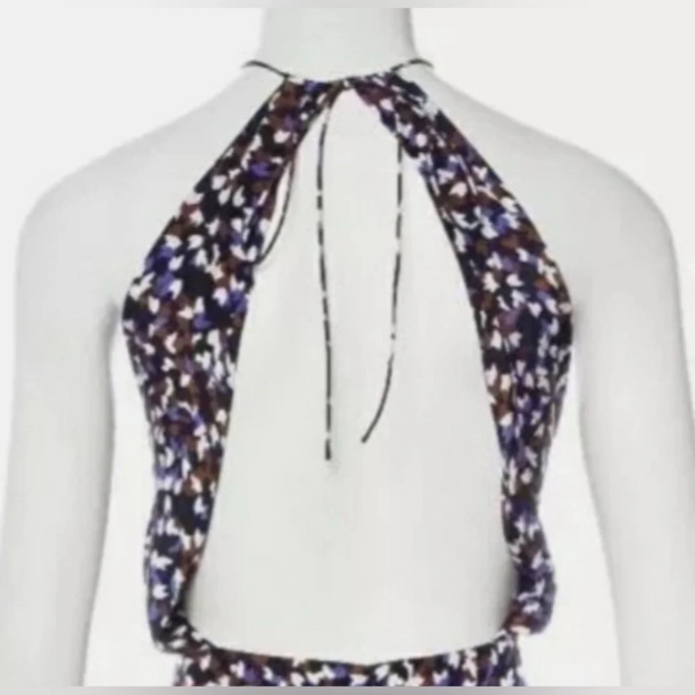 DIANE VON FURSTENBERG SILK JUMPSUIT         New Condition
