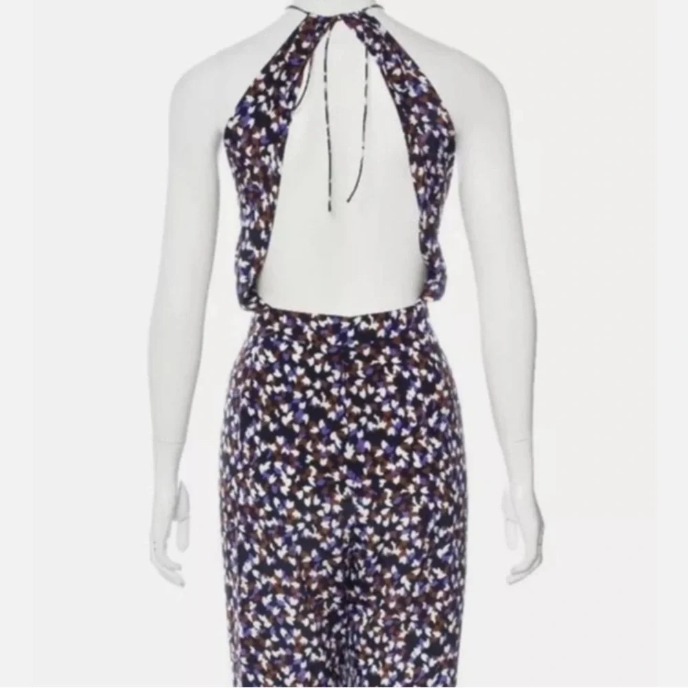 DIANE VON FURSTENBERG SILK JUMPSUIT         New Condition