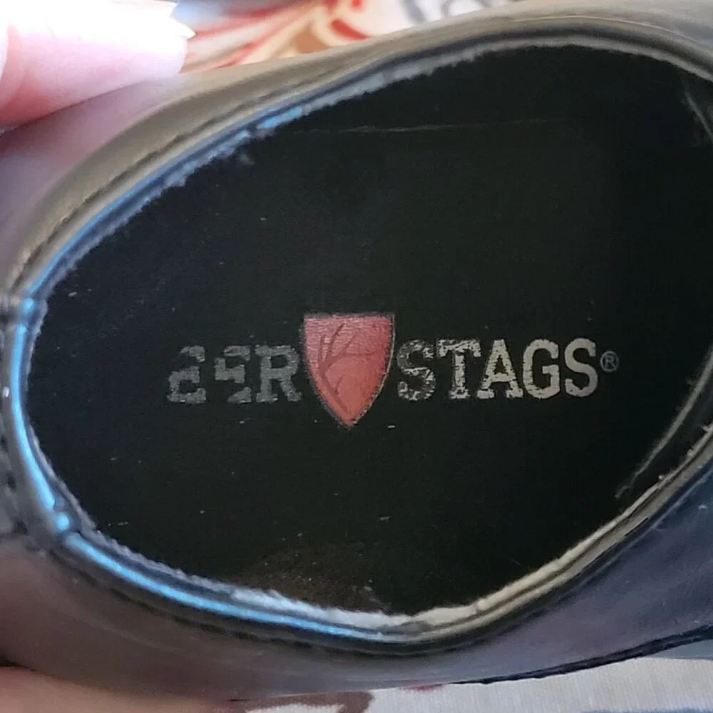 Deer Stags Boys Dress Shoe Size 11
