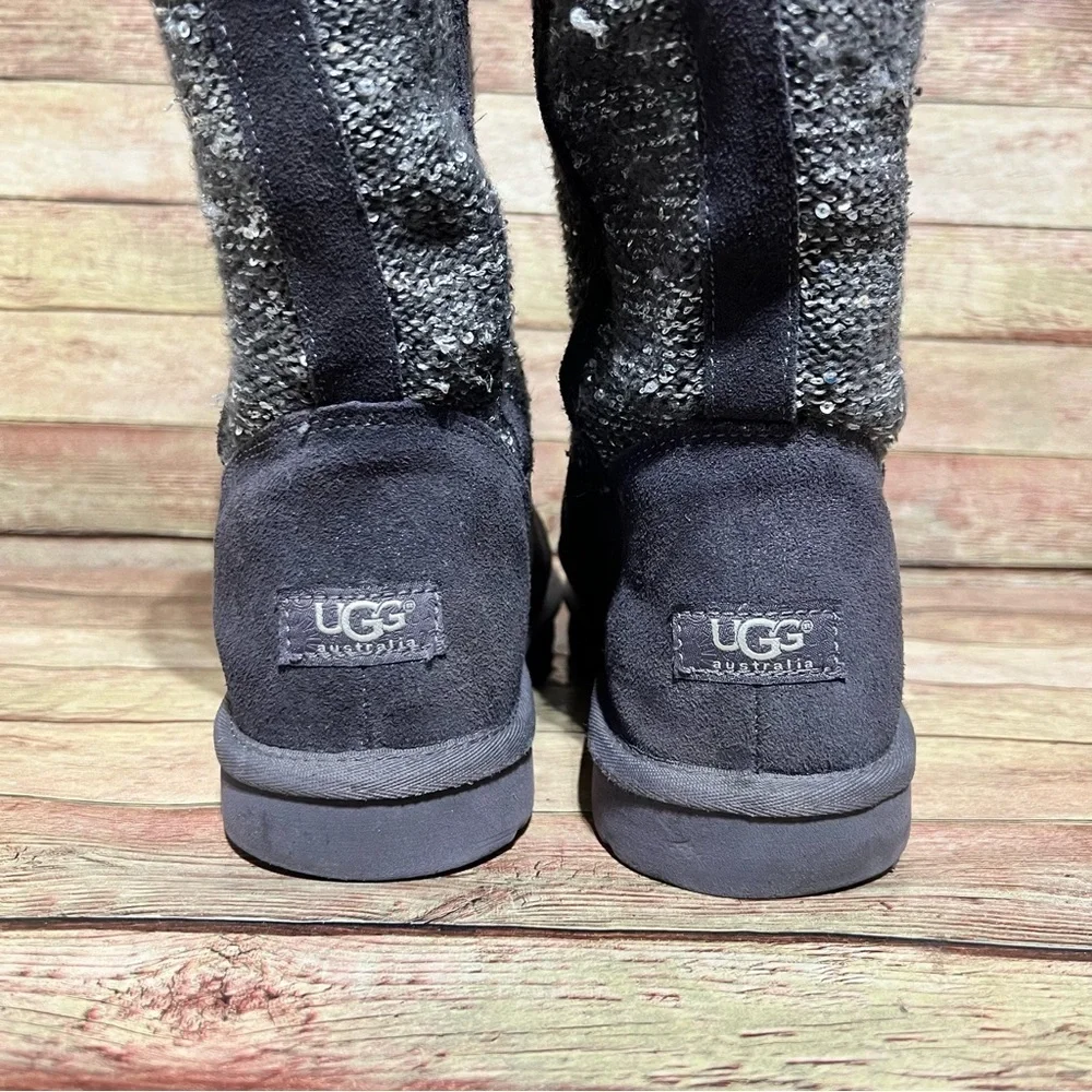 UGG grey whipstitch