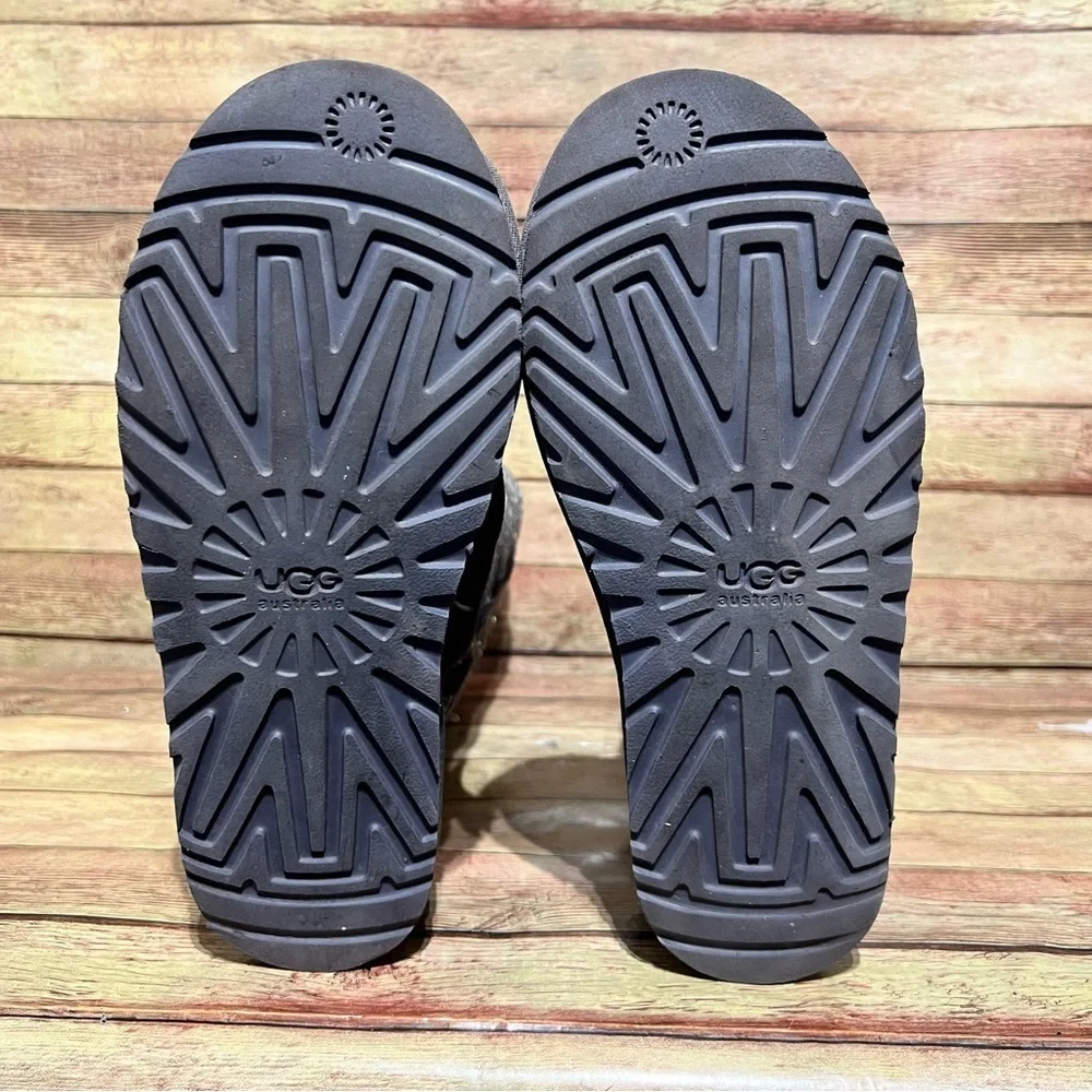 UGG grey whipstitch