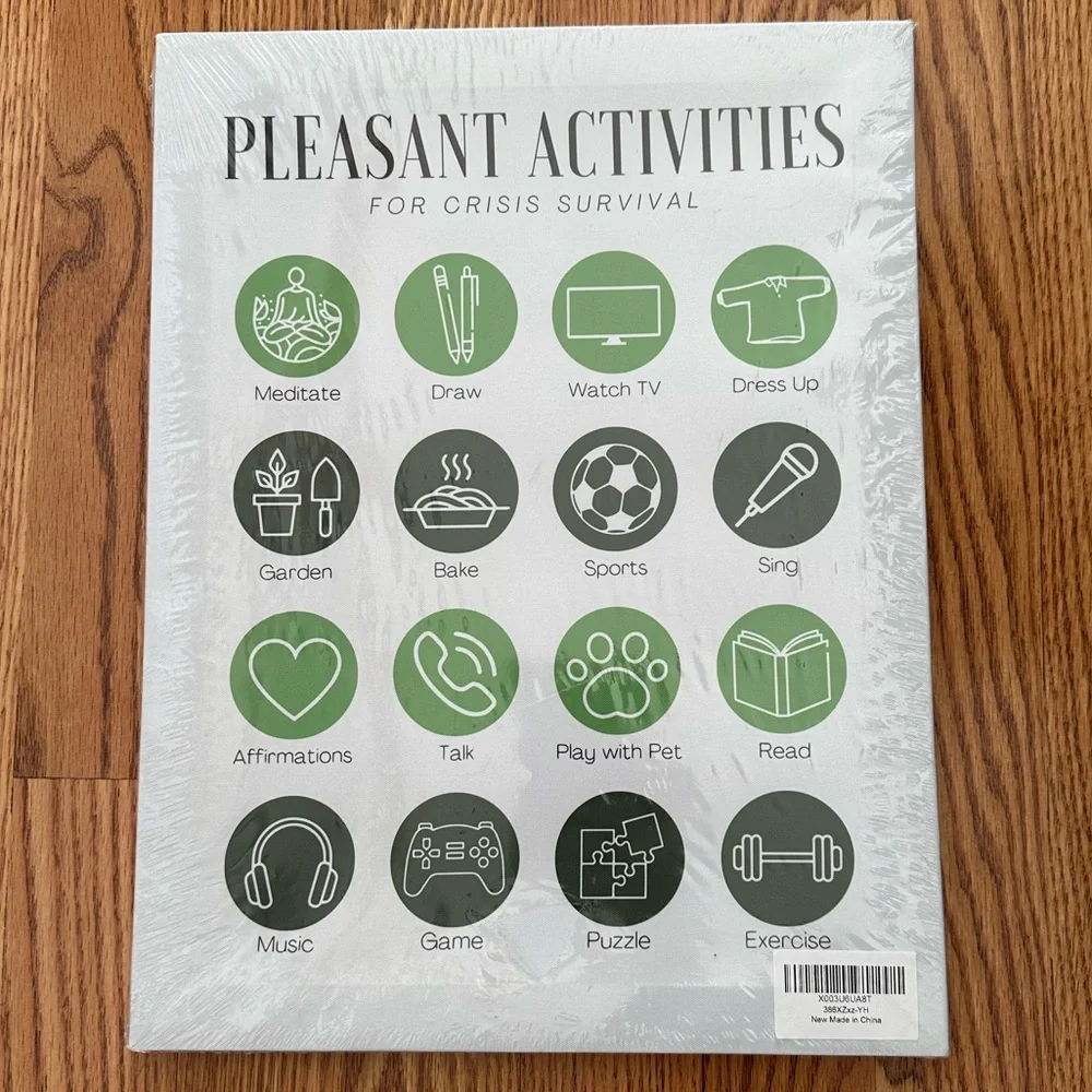 Pleasant Activities for Crisis Survival Decorations For Wall Art Decor Poster