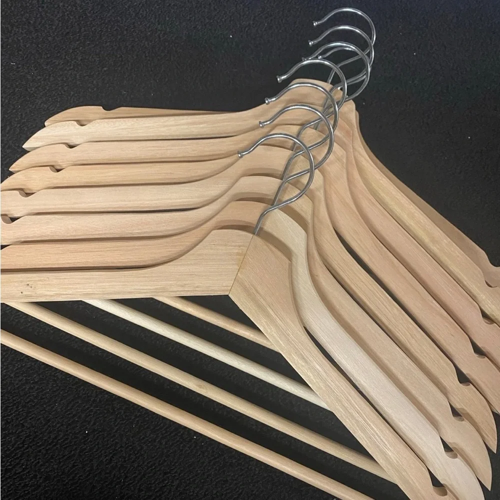 Ikea Wooden Clothes Hangers Set