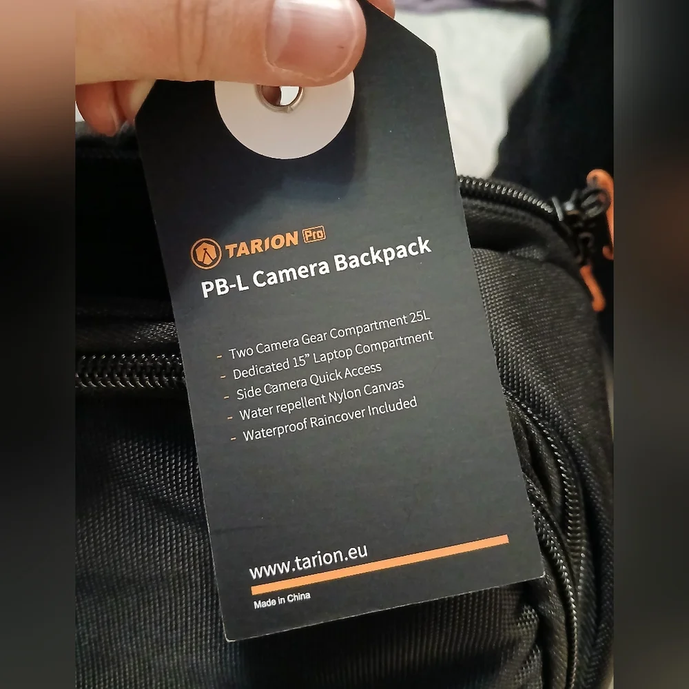 Tarion Pro Black Camera Bag