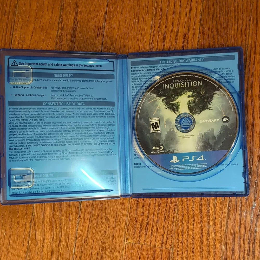 Dragon Age Inquisition for PS4 Sony PlayStation 4 CIB