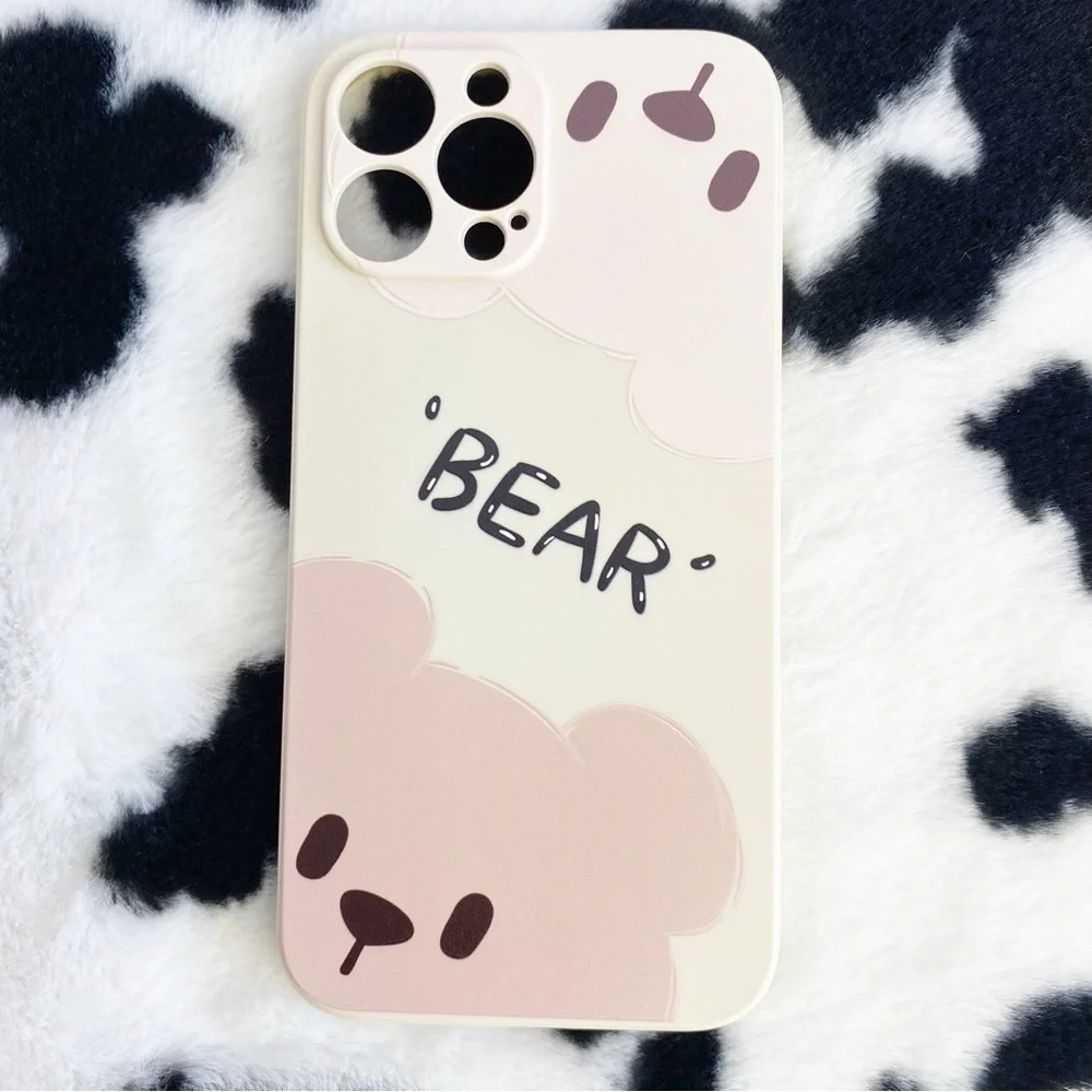 NEW Kawaii Bear iPhone 13 Pro Max Phone Case
