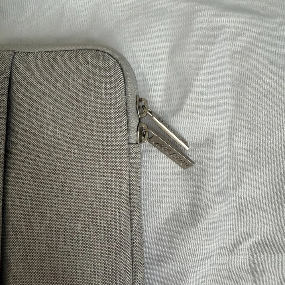 Small iPad Case Cover Pouch - Grey