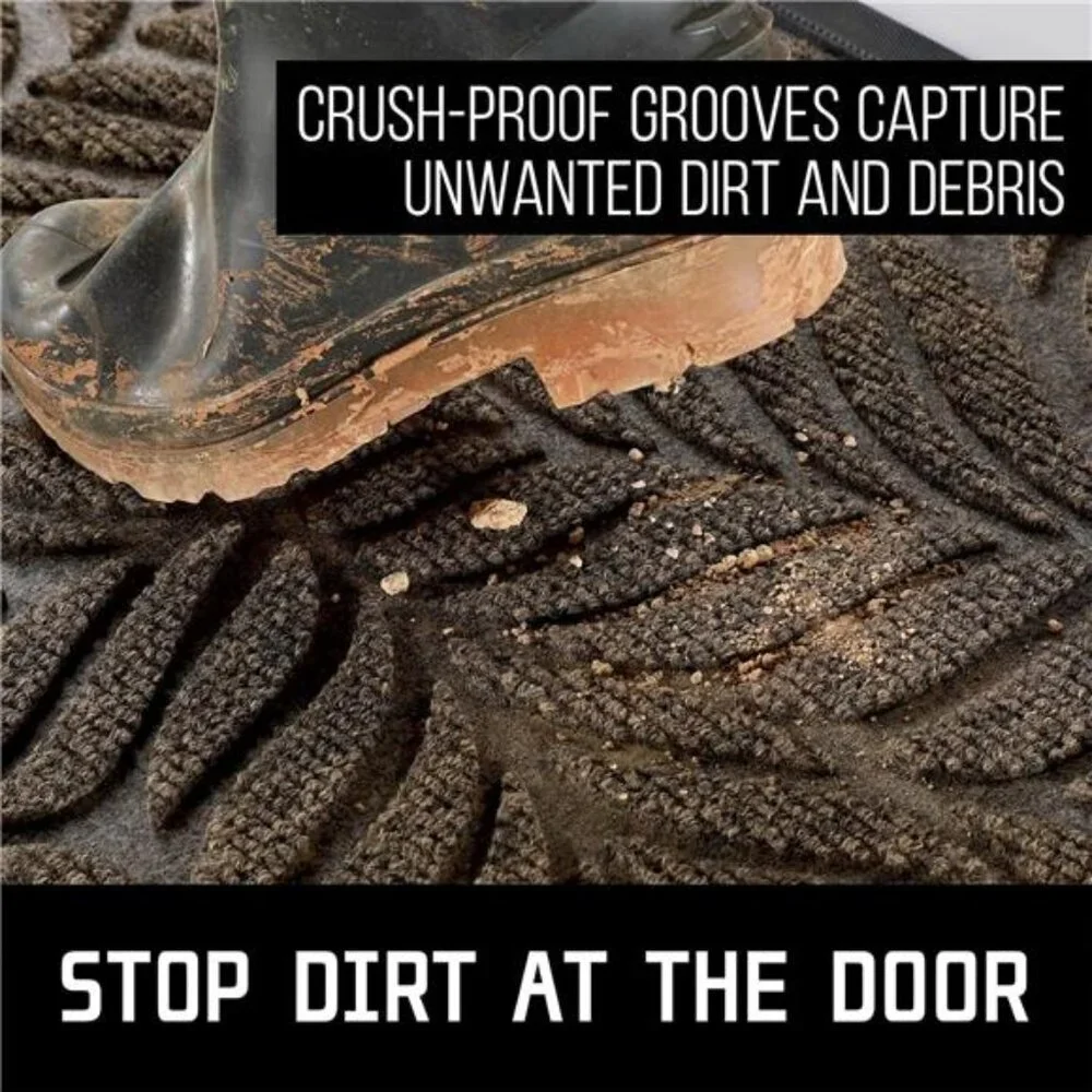 Sturdy Door Mat, Heavy Duty Front Welcome Mats for Home Entrance Outdoor Indoor