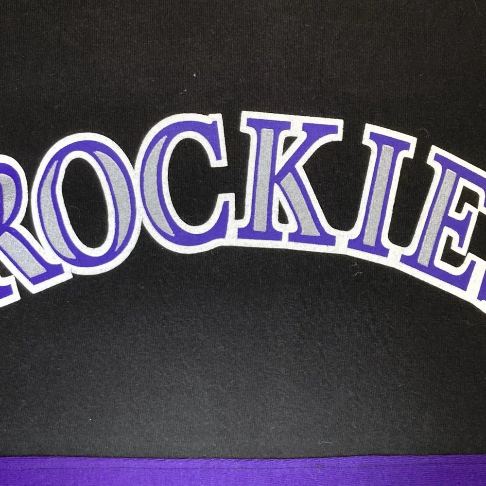 Colorado Rockies MLB baseball Handmade upcycled t shirt Throw pillow cover