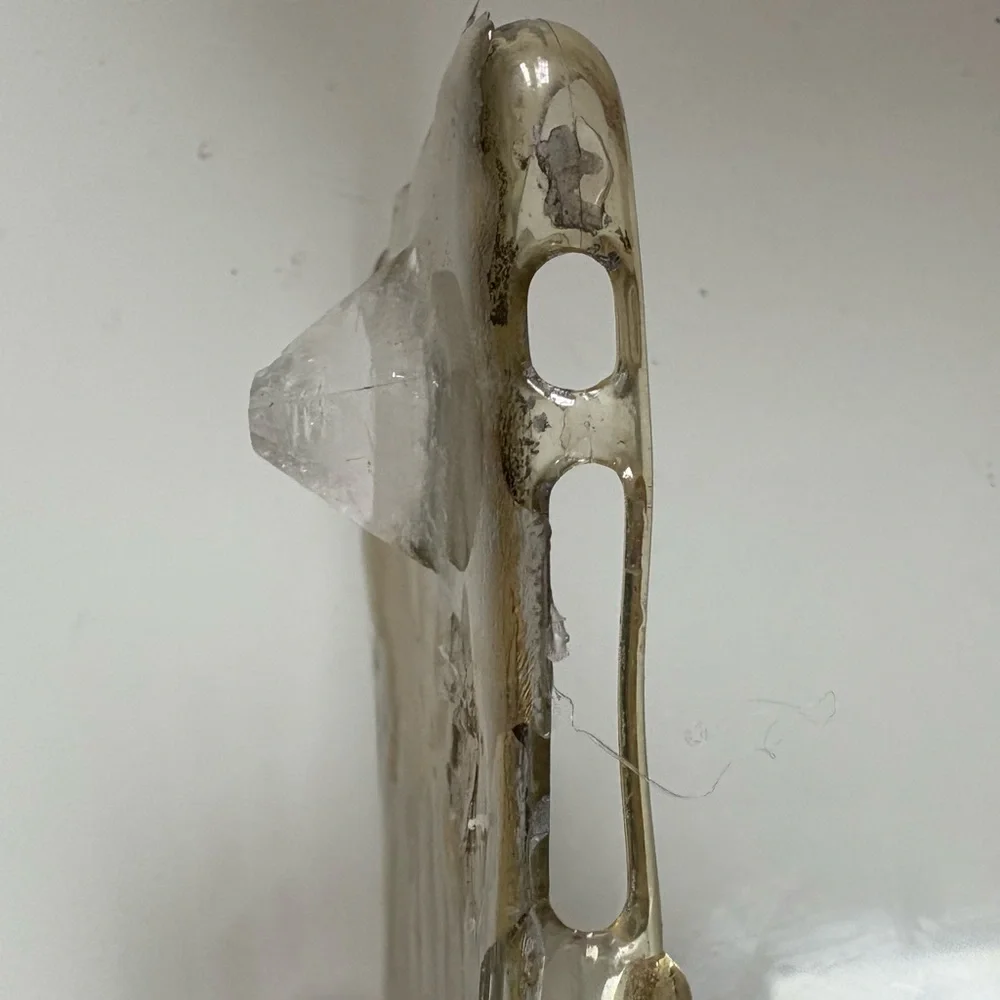 Adina Mills fits crystal elements