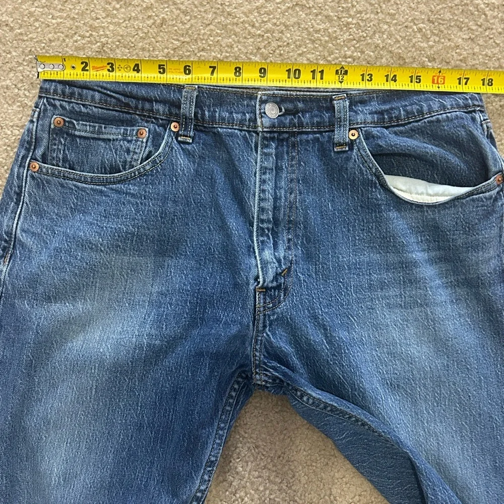 Levi’s 505 Men’s 36x29 Regular Fit Straight Leg Denim Jeans