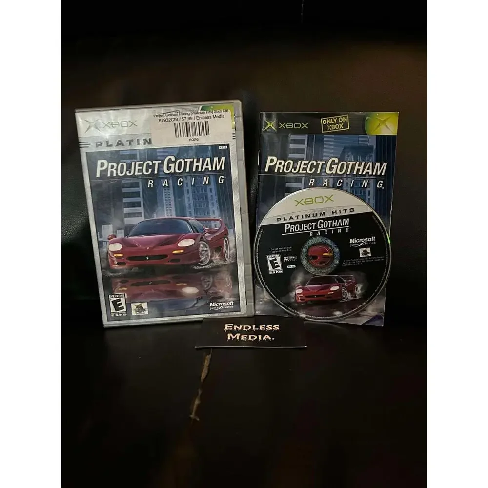 Project Gotham Racing [Platinum Hits] Microsoft Xbox CIB Video Game