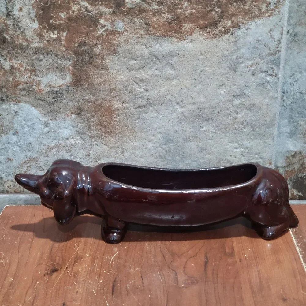 N/A vintage dachshund