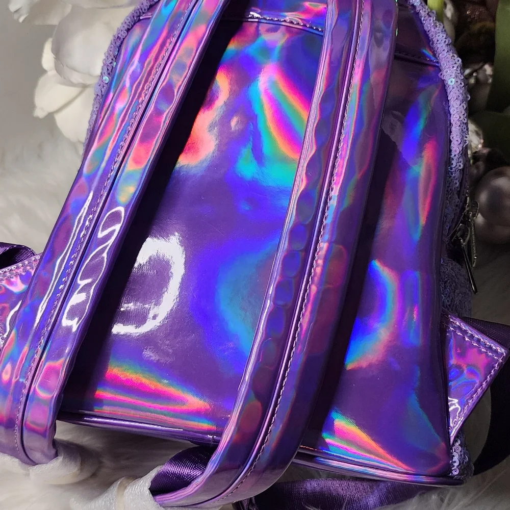 Set of 2 Ariel sequin Loungefly backpack&wallet