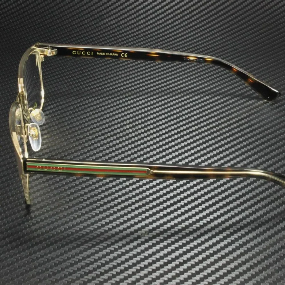 Gucci Men's Crystal Havana 58mm Glasses