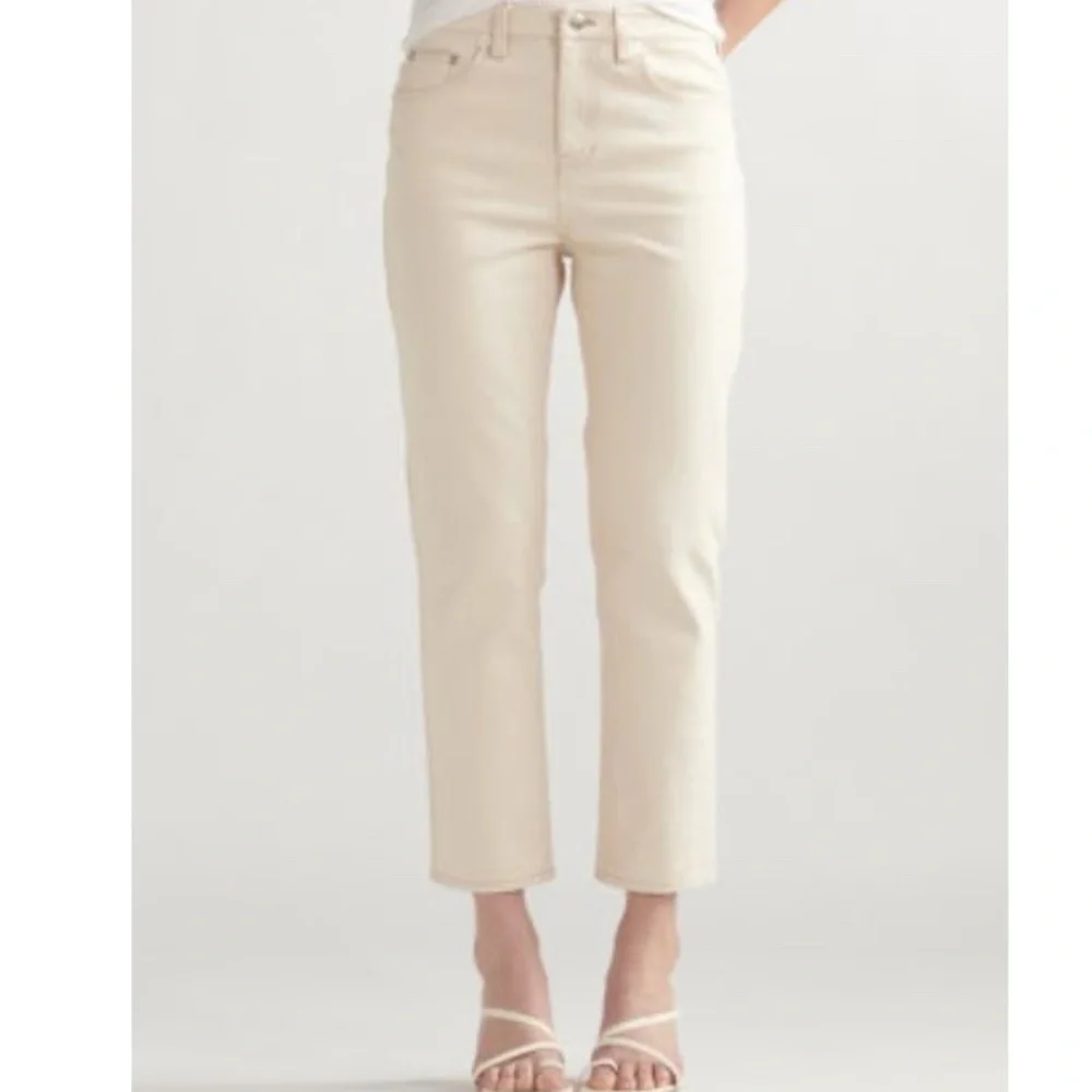 Thakoon Classic Cropped Jean size 6/28 NWOT ECRU