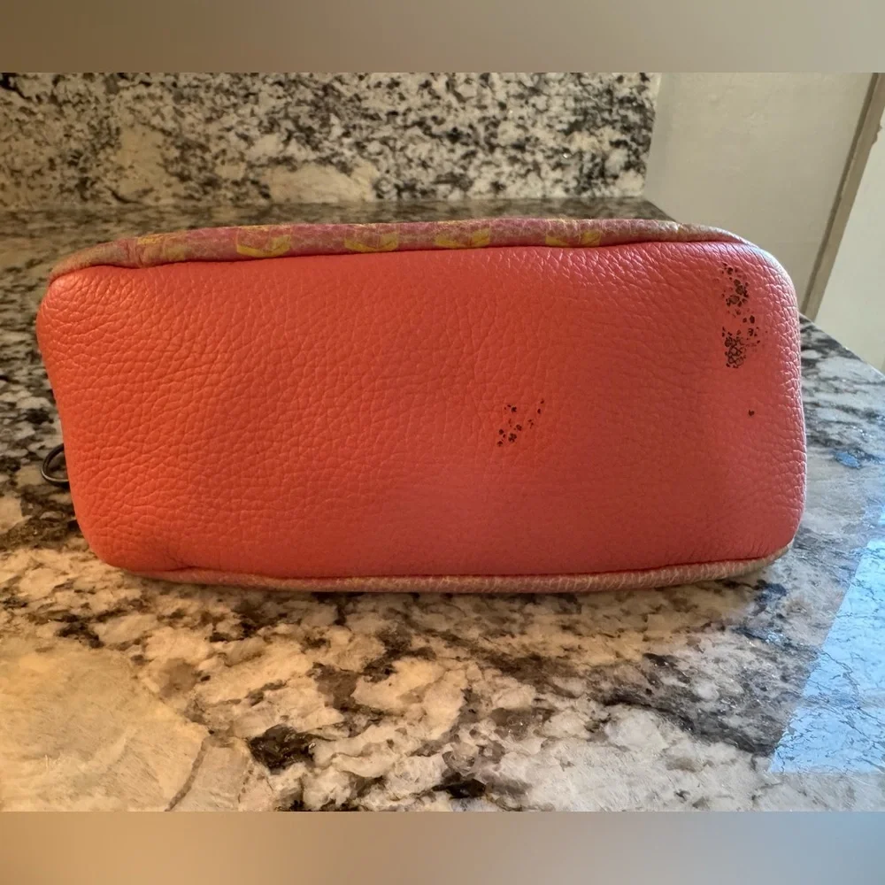 Freshly Picked + The little milk Bar COLAB Leather Milk Bar Cosmetic Pouch