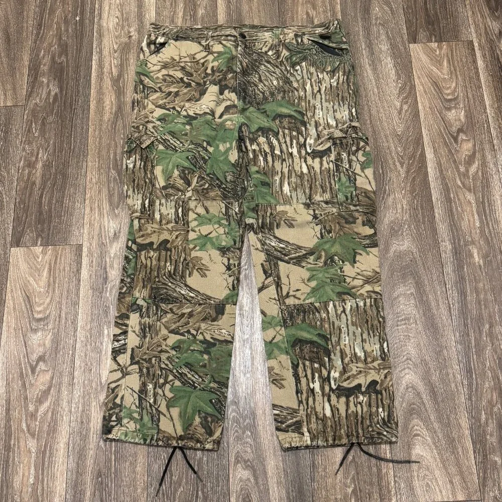 VTG Walls Realtree Camo Pants Men's XL 42-44 Camouflage Outdoors Hunting 90s USA