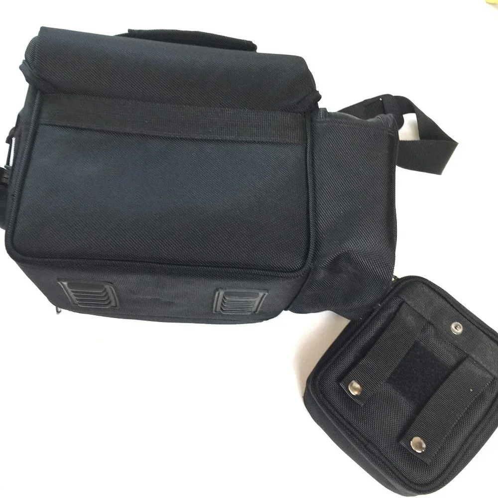 KODAK Nylon Camera Padded Gadget Bag Carrying Case w Detachable side Cases EUC