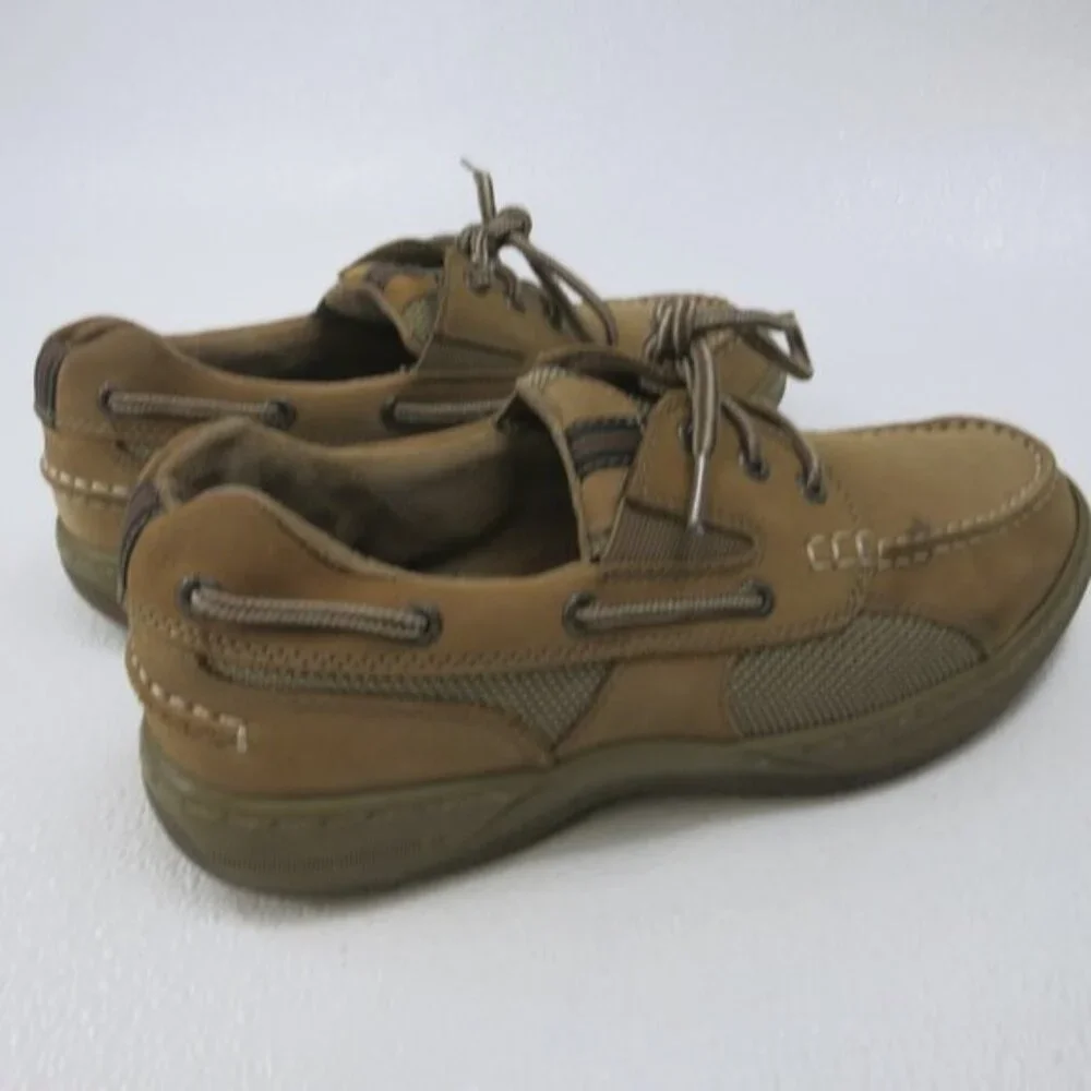G.H. Bass & Co. & Co Nubuck Leather Casual Dress Boat Shoes Men's 8 M