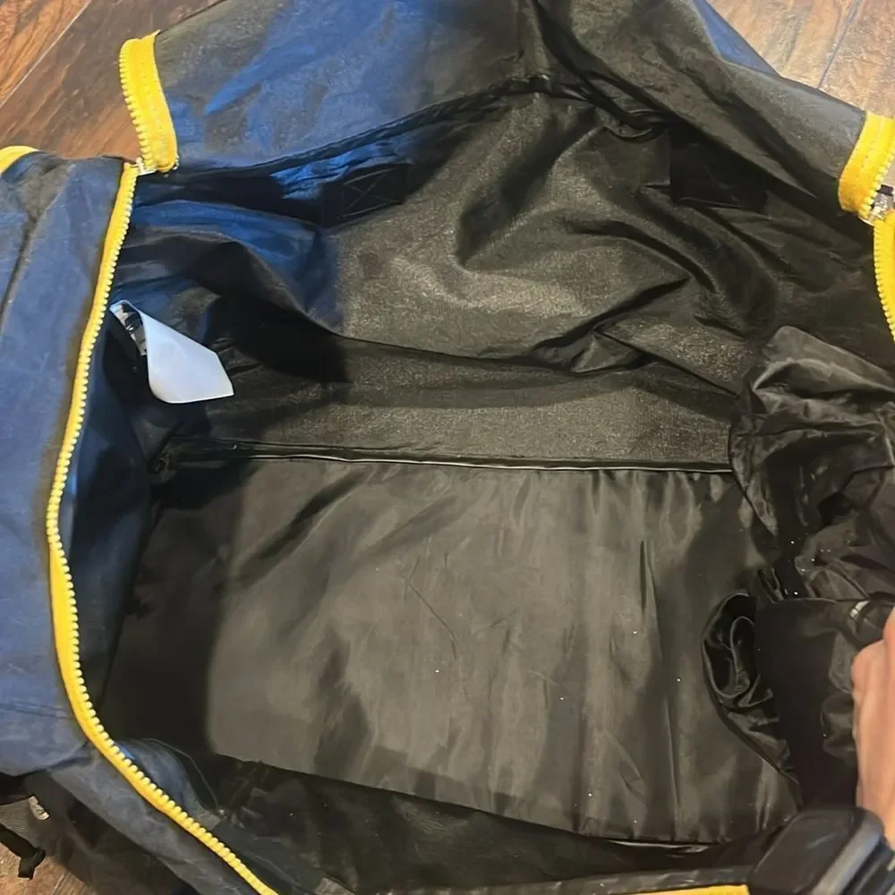 VTG 90’s Starter Green Bay Packers black yellow green Duffle Bag NFL Football